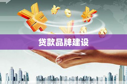 大厂贷款品牌建设