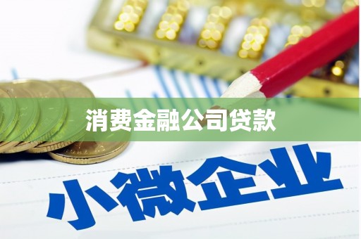 大厂消费金融公司贷款