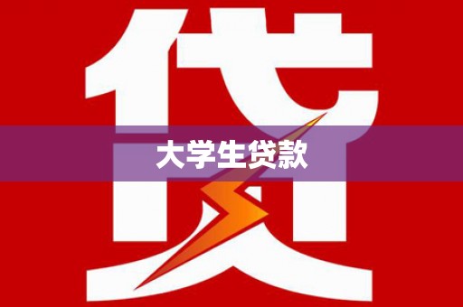 大厂大学生贷款