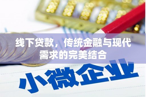 大厂线下贷款，传统金融与现代需求的完美结合
