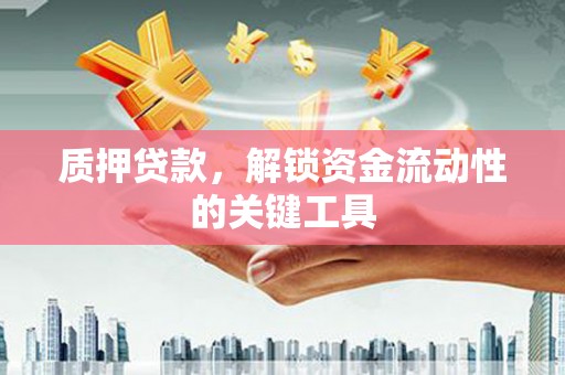 大厂质押贷款，解锁资金流动性的关键工具