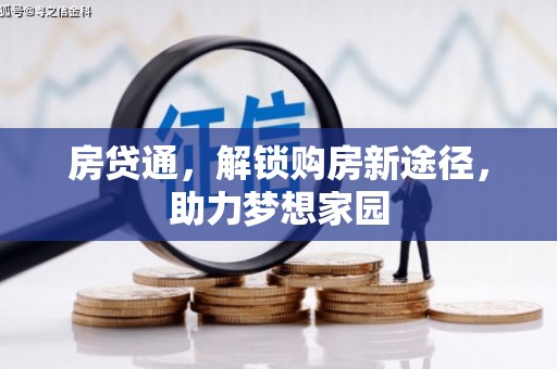 大厂房贷通，解锁购房新途径，助力梦想家园
