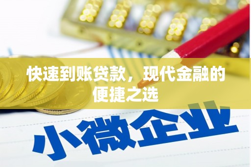 大厂快速到账贷款，现代金融的便捷之选
