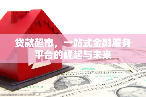 大厂贷款超市，一站式金融服务平台的崛起与未来