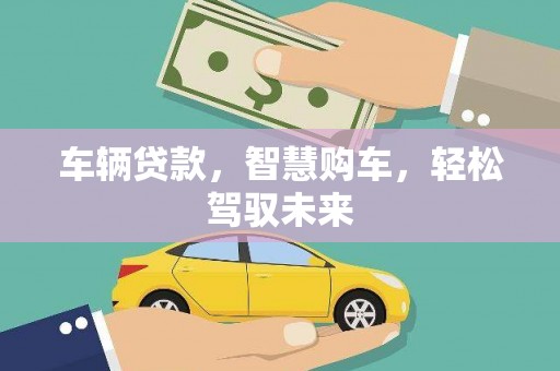 大厂车辆贷款，智慧购车，轻松驾驭未来